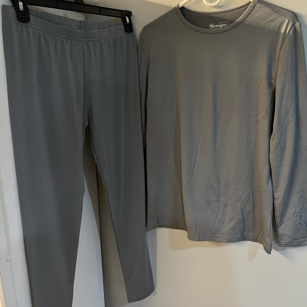 Thermajane Gray Loungewear Set